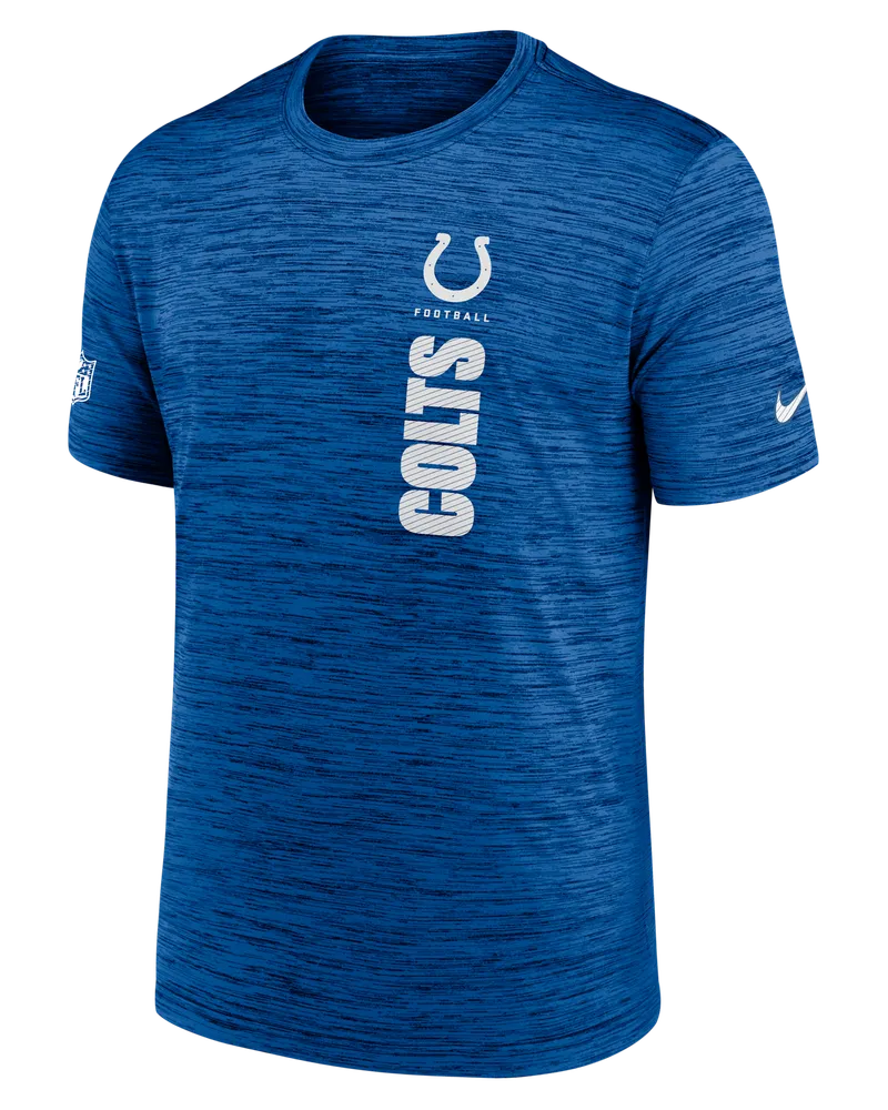 Nike Indianapolis Colts Sideline Velocity Dri-FIT NFL-T-Shirt (Herren) - Blau