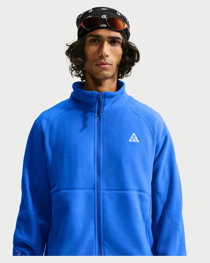 Nike ACG Wolf Tree Jacke mit durchgehendem Reißverschluss - Blau Blau