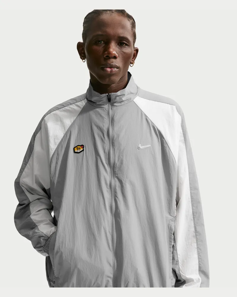 Nike Tuned Air gewebtes Track-Oberteil (Herren) - Grau Grau