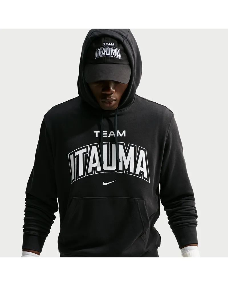 Nike Box-Hoodie (Herren) - Schwarz Schwarz