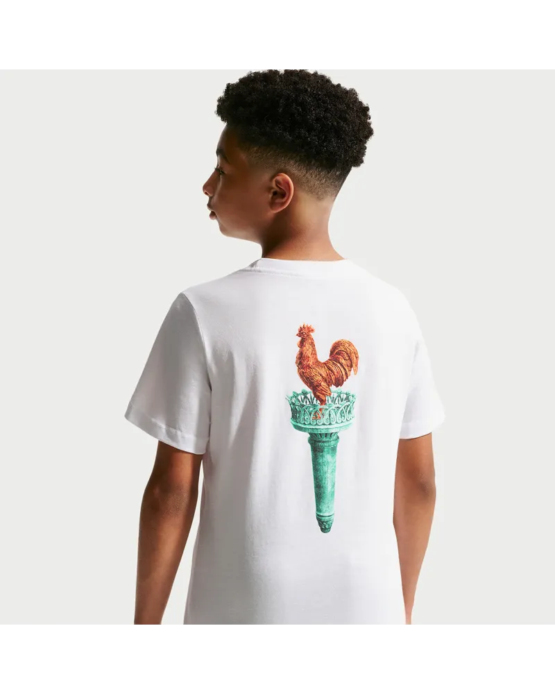 Nike Fußball-T-Shirt (ältere Kinder) - Weiß Weiß
