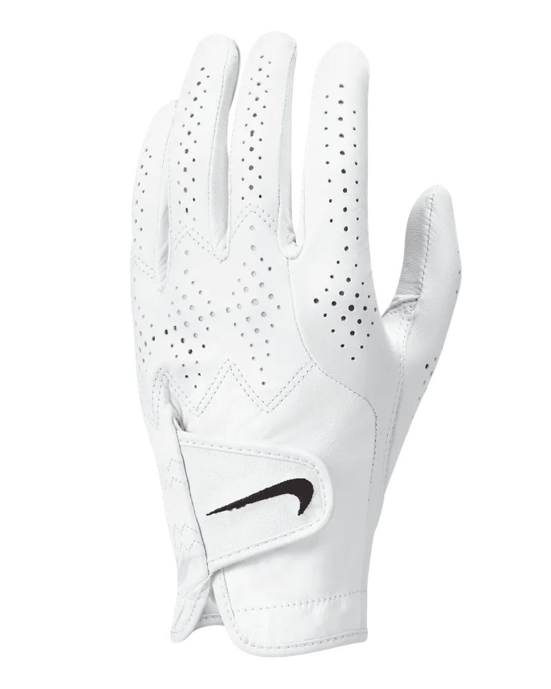 Nike Tour Classic 4 Herren-Golfhandschuh (Rechts regulär) - Weiß Weiß