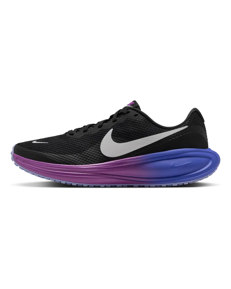 Nike Revolution 8 Straßenlaufschuh (Damen) - Schwarz Schwarz