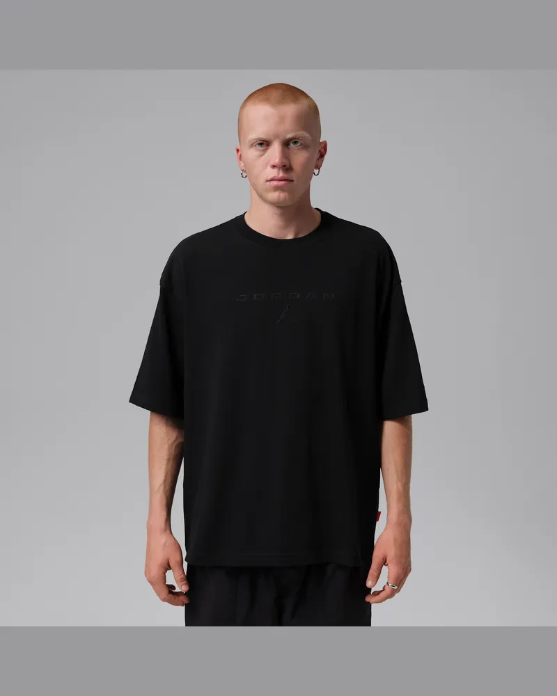 Jordan Flight Oversize-T-Shirt (Herren) - Schwarz Schwarz