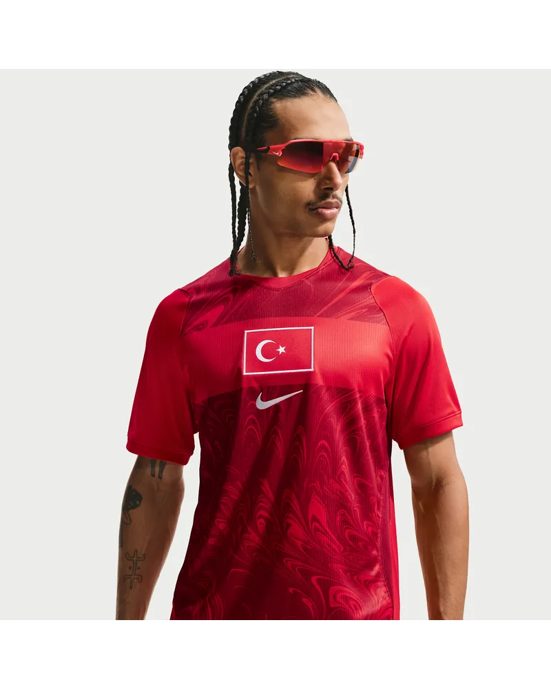 Nike Türkei 2026  Dri-FIT Replika-Fußballtrikot Heimspiel (Herren) - Rot Rot