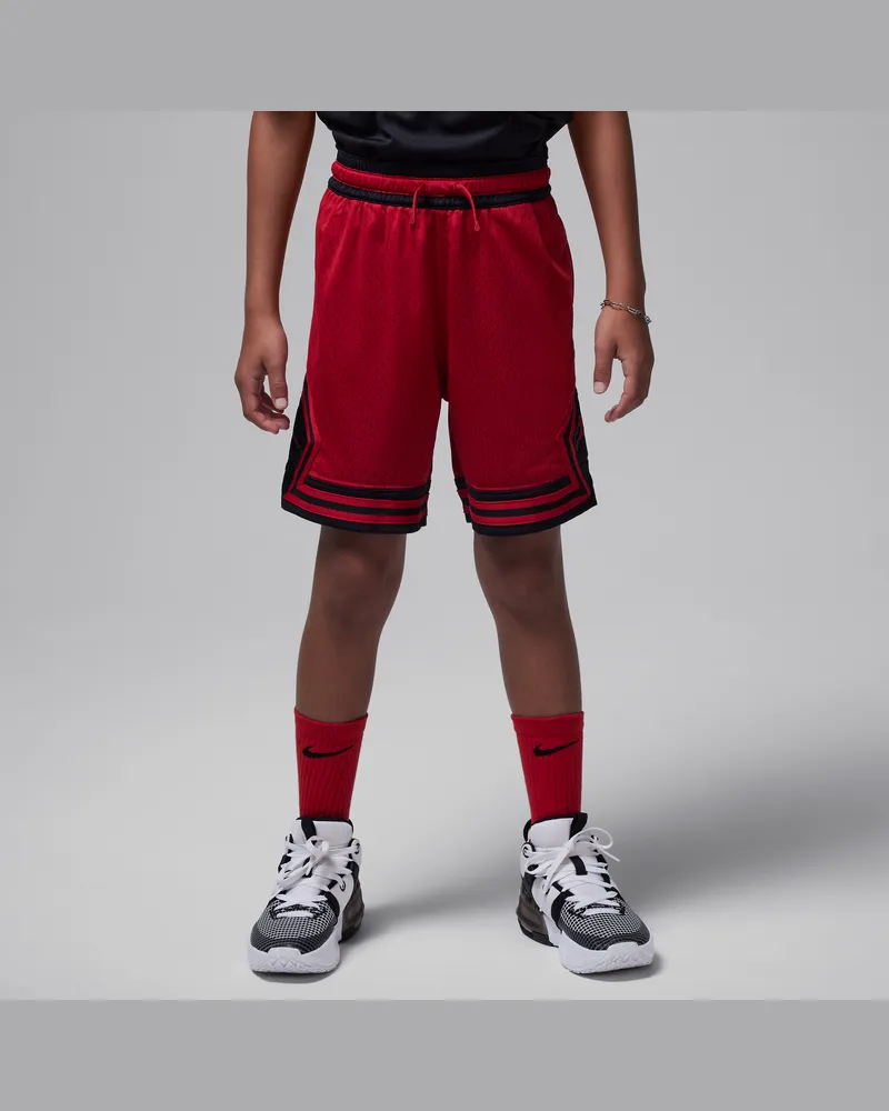 Jordan Sport Dri-FIT Diamond Shorts für ältere Kinder - Rot Rot