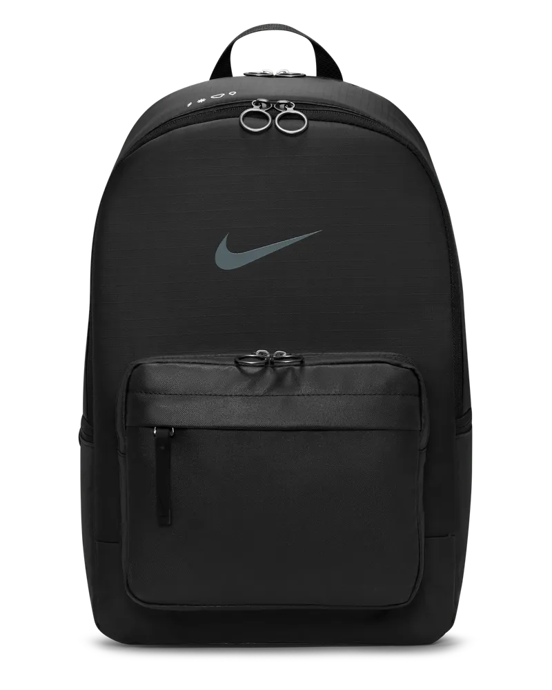 Nike Heritage Winterfester Eugene Rucksack (23 l) - Schwarz Schwarz