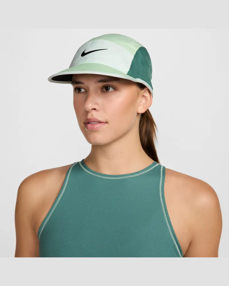 Nike Dri-FIT Fly unstrukturierte Swoosh-Cap - Grün Grün