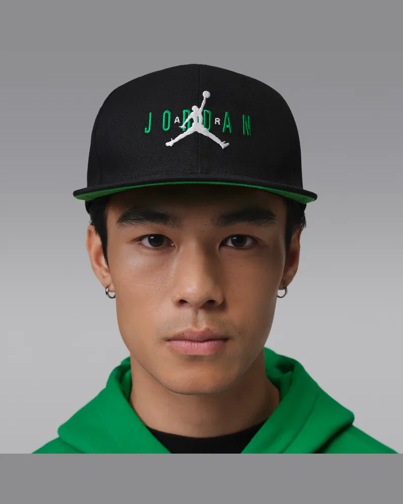 Jordan Pro strukturierte Cap - Schwarz Schwarz