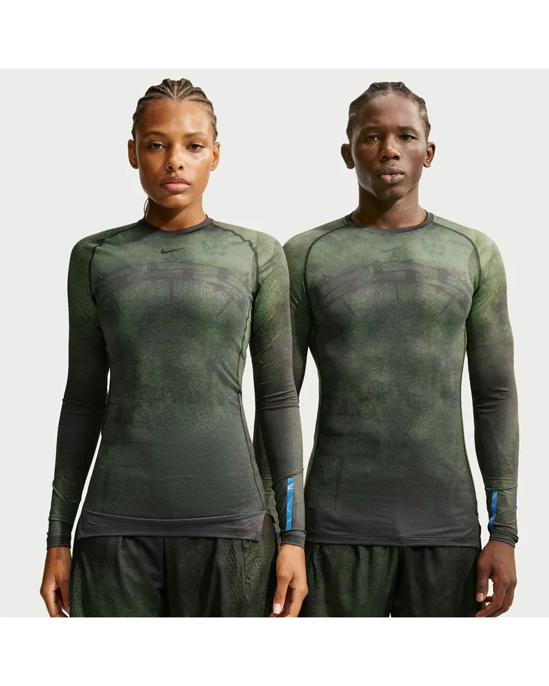 Nike Kevin Durant  Longsleeve-Base-Layer-Oberteil für Herren - Schwarz Schwarz