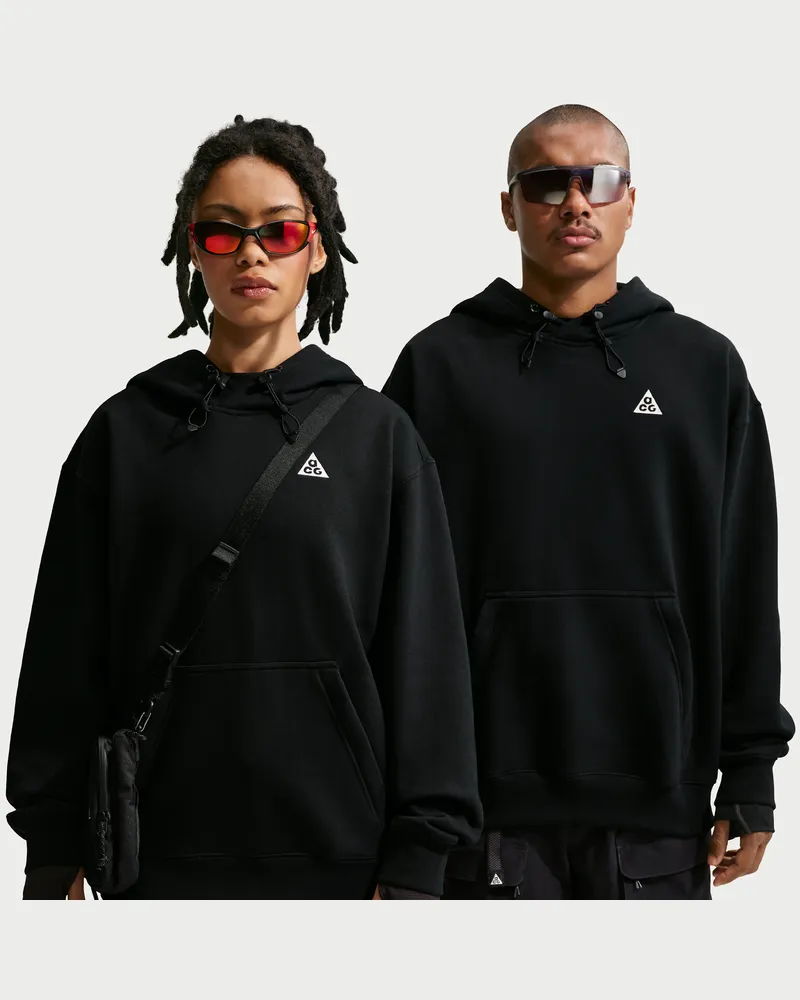 Nike ACG "Tuff Fleece" Hoodie - Schwarz Schwarz