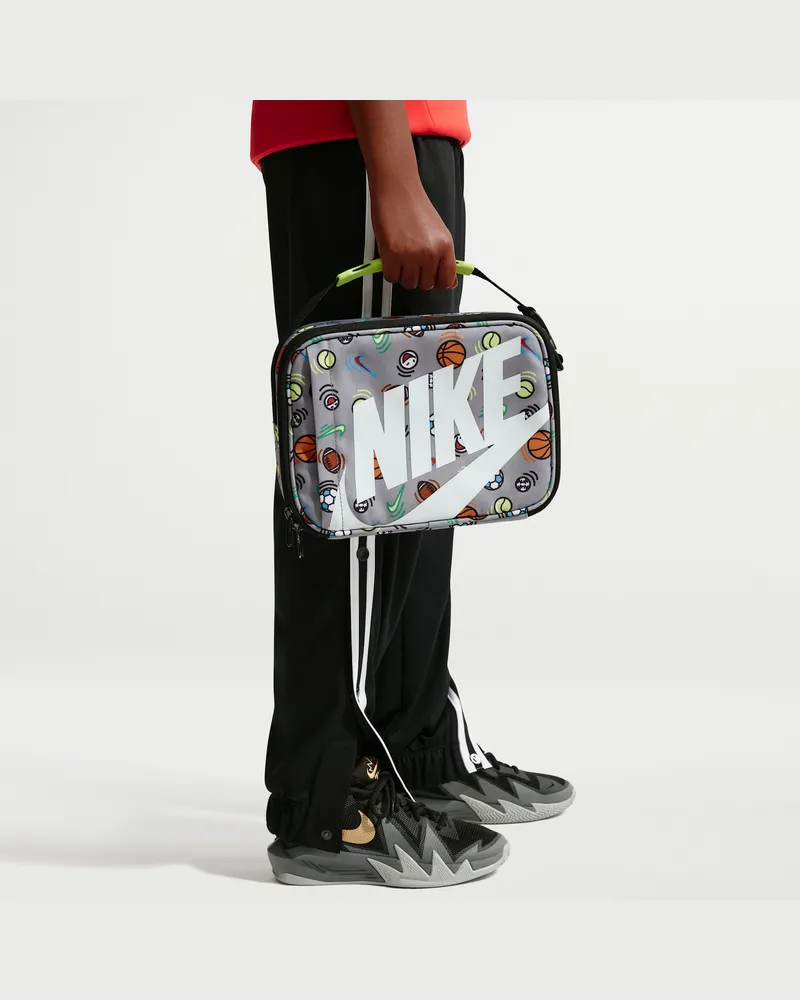 Nike Futura Lunchtasche (4 l) - Schwarz Schwarz