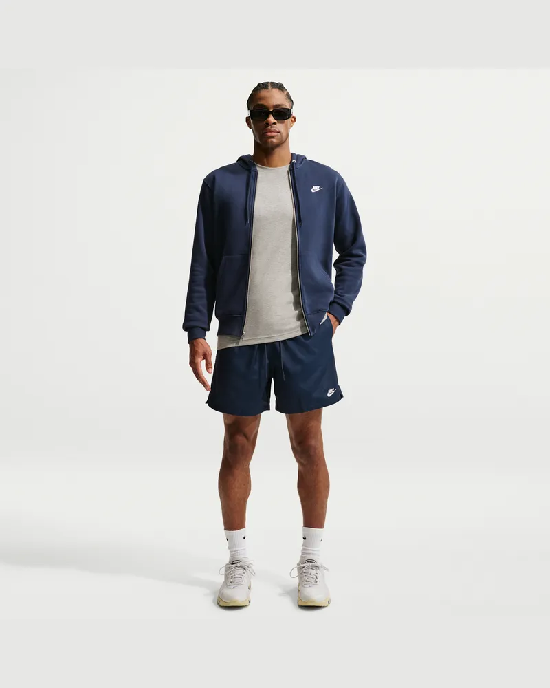 Nike Club Flow-Webshorts für Herren - Blau Blau
