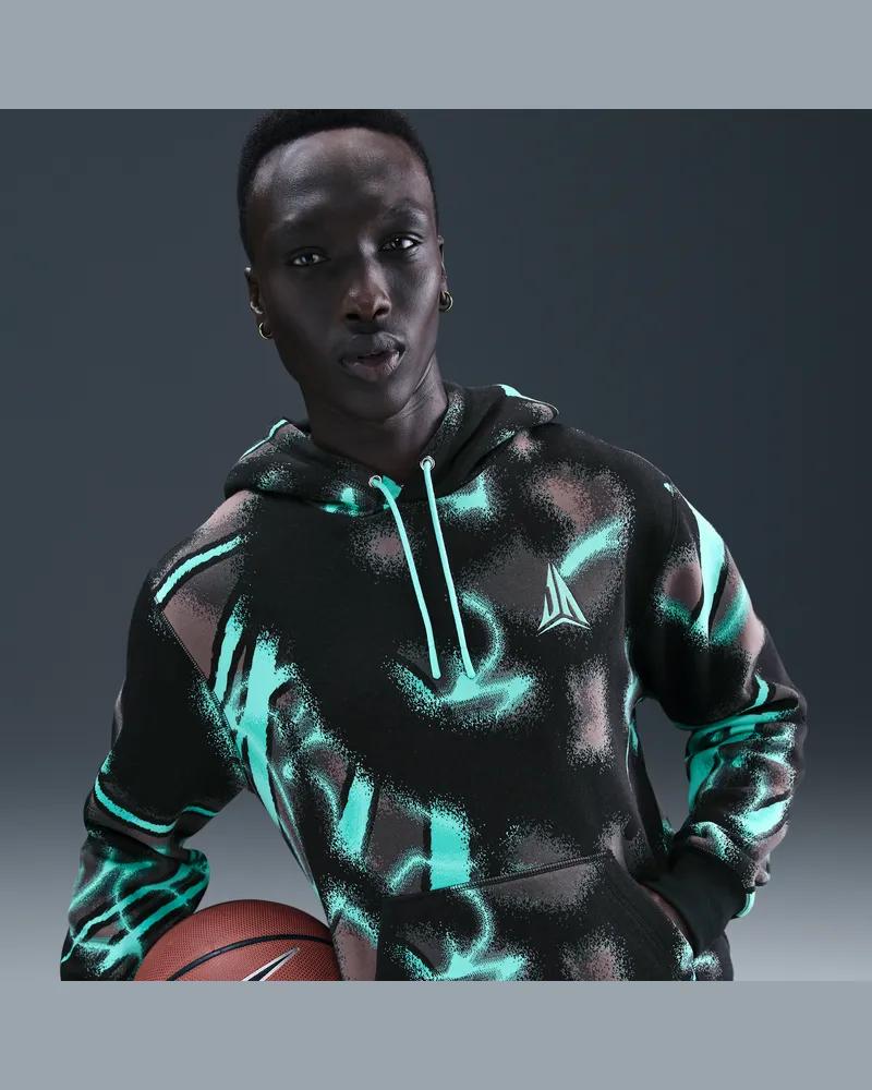 Nike Ja Club Fleece Hoodie (Herren) - Grün Grün