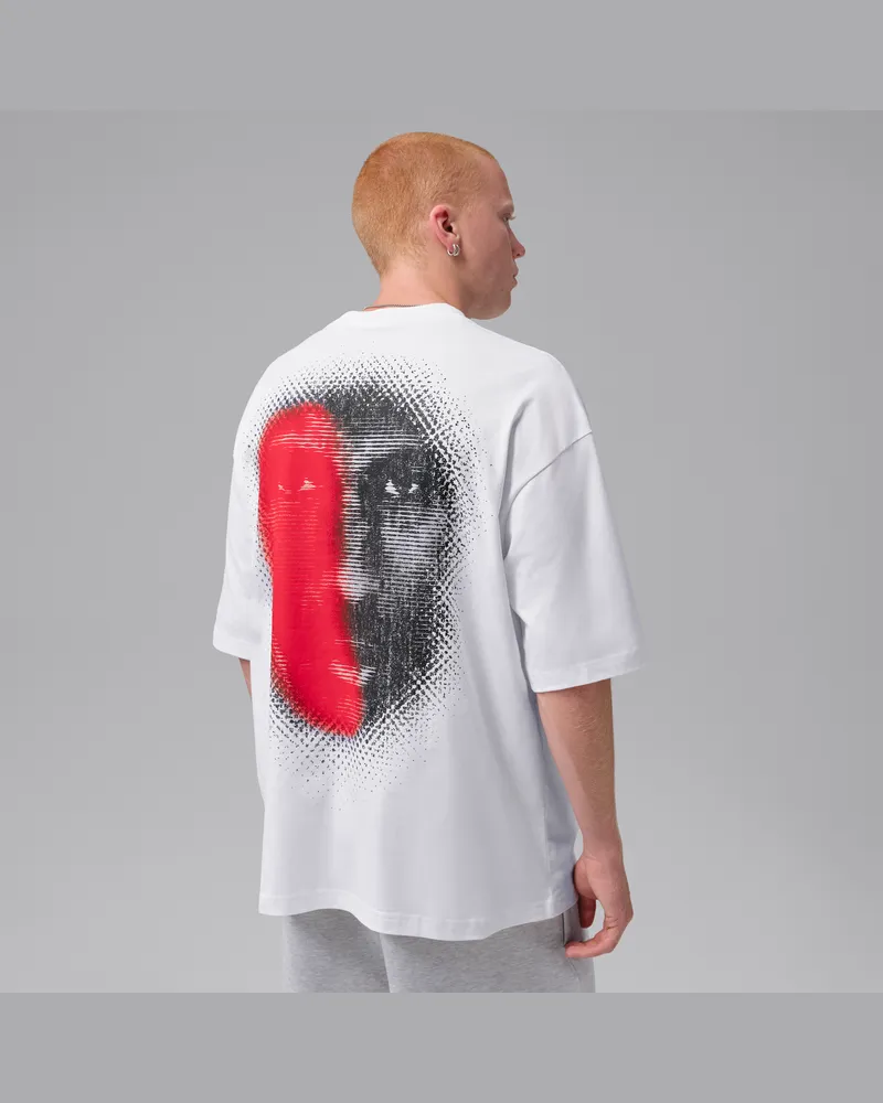 Jordan Sport T-Shirt mit Grafik und Dri-FIT-Technologie für Herren - Weiß Weiß