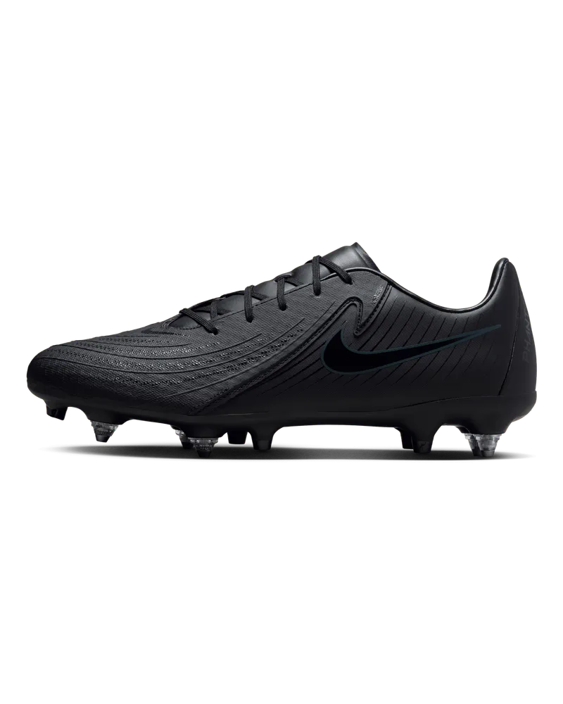 Nike Phantom GX 2 Academy SG Low-Top-Fußballschuh - Schwarz Schwarz