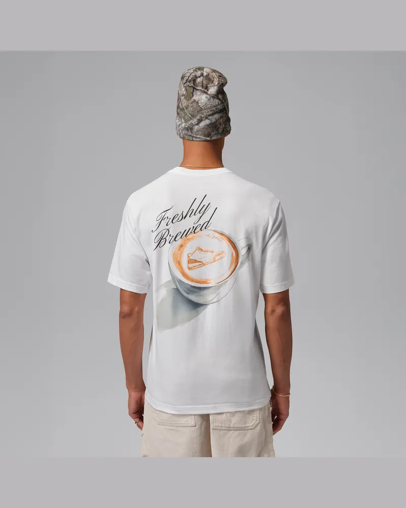 Jordan Men-T-Shirt mit Grafik - Weiß Weiß