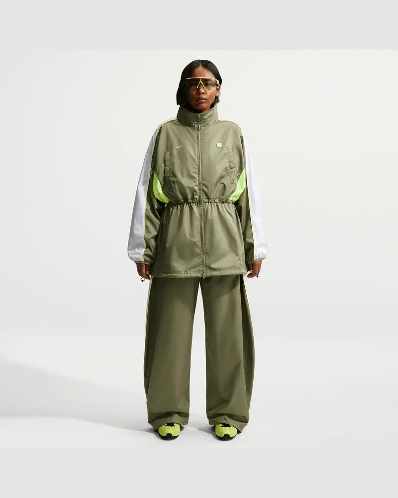 Nike Shox Damenhose aus Webmaterial - Grau Grau