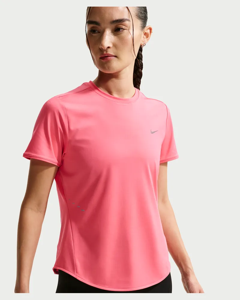 Nike Swift Dri-FIT Kurzarm-Laufoberteil (Damen) - Pink Pink