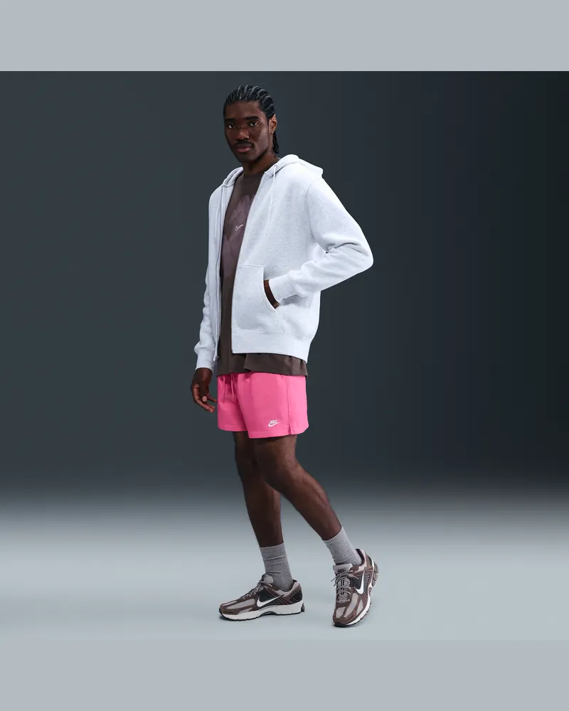 Nike Club Flow-Webshorts für Herren - Pink Pink