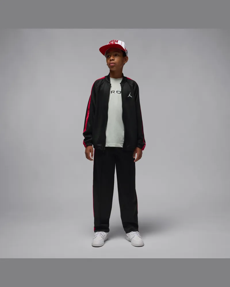 Jordan Essentials Track-Jacket (ältere Kinder) - Schwarz Schwarz