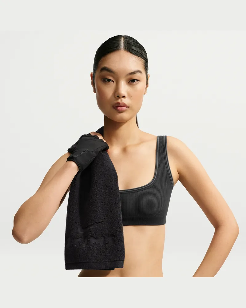 Nike SKIMS kleines Handtuch (Damen) - Schwarz Schwarz