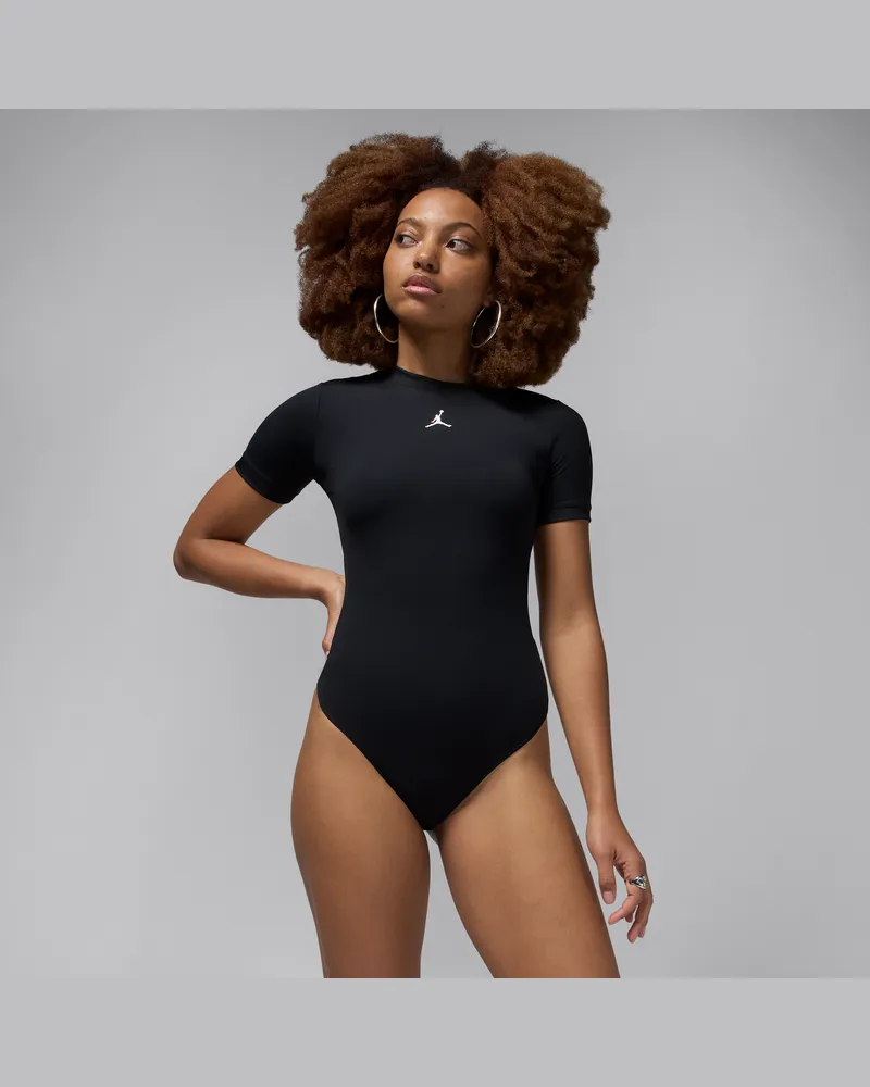 Jordan Brooklyn Essentials Bodysuit (Damen) - Schwarz Schwarz