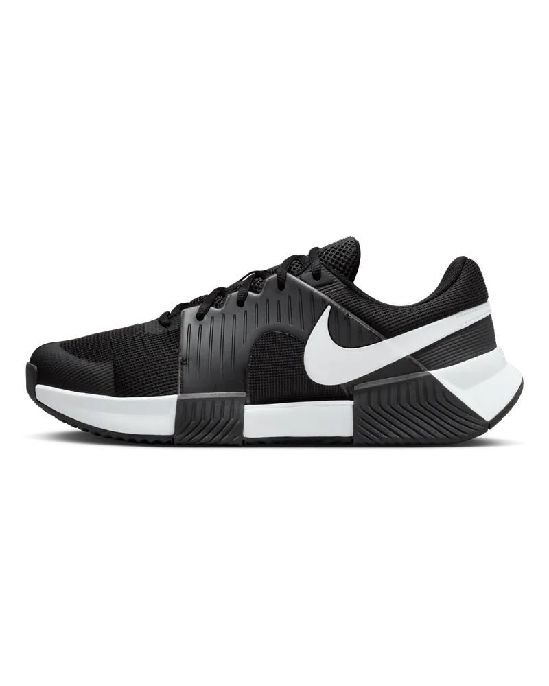 Nike Air Zoom GP Challenge 1 Herren-Tennisschuh für Sandplätze - Schwarz Schwarz