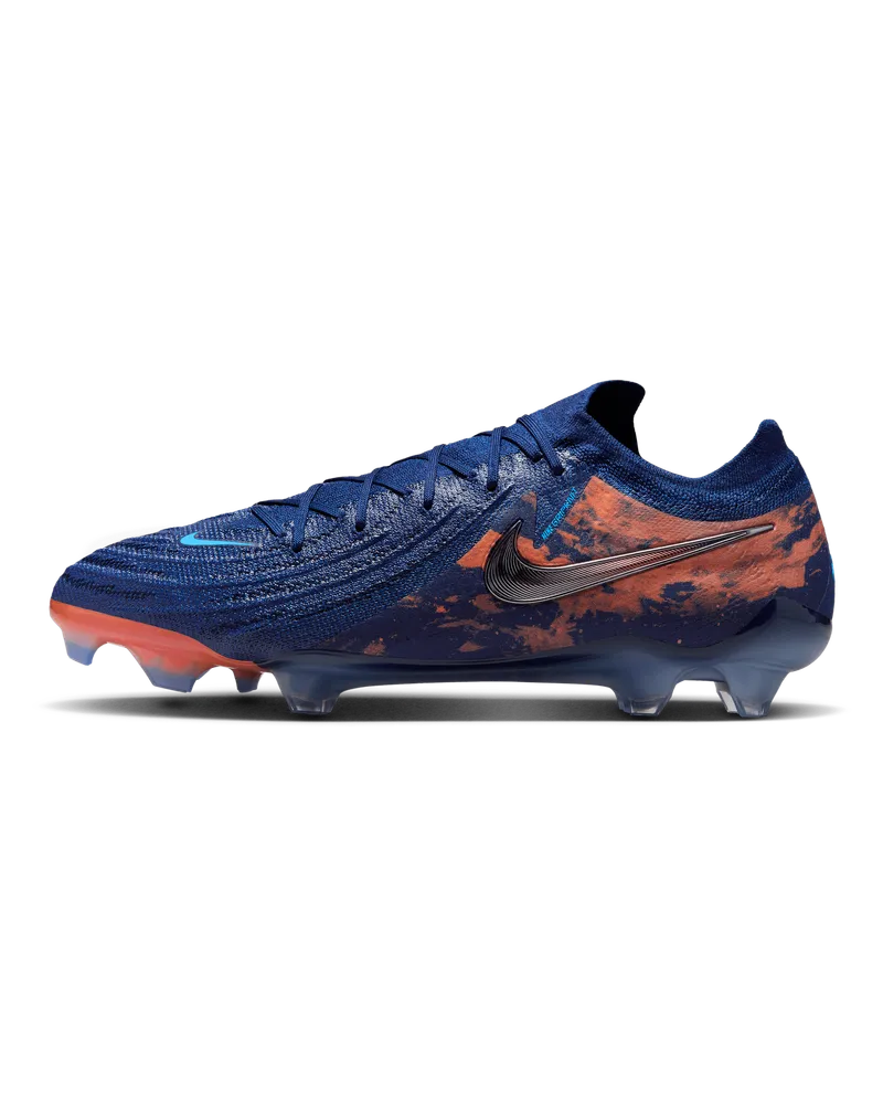 Nike Phantom GX 2 Elite "Erling Haaland" FG Low-Top-Fußballschuh - Blau Blau