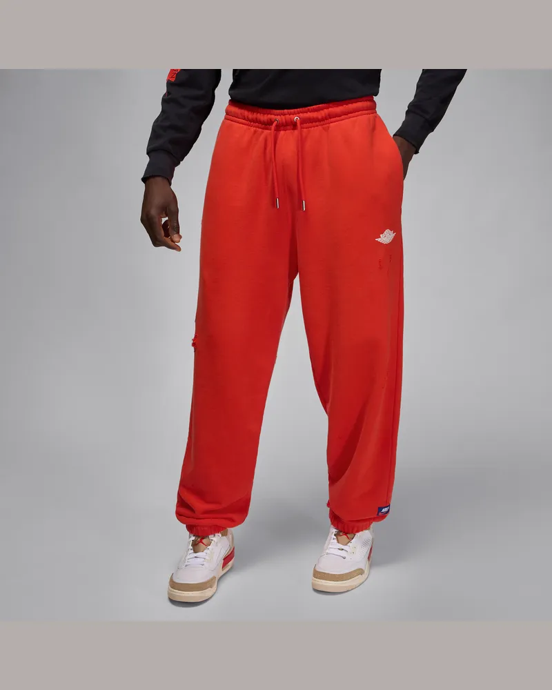 Jordan Rare Air Fleece-Hose (Herren) - Rot Rot