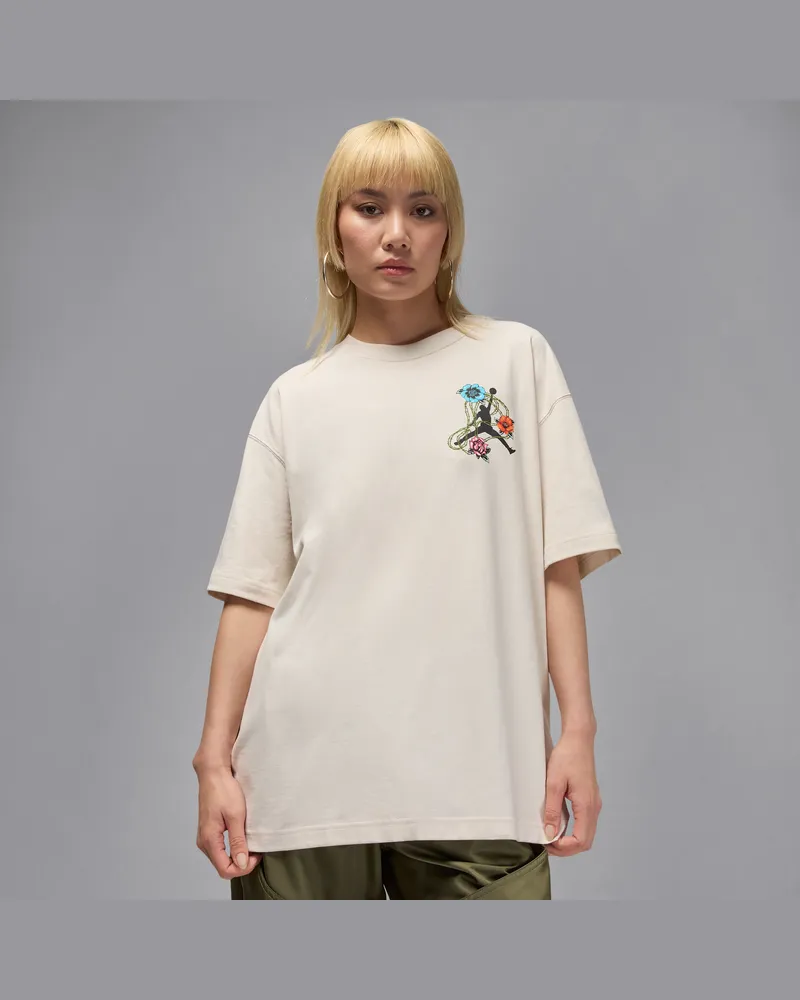 Jordan Flight Oversize-T-Shirt mit Grafik (Damen) - Braun Braun