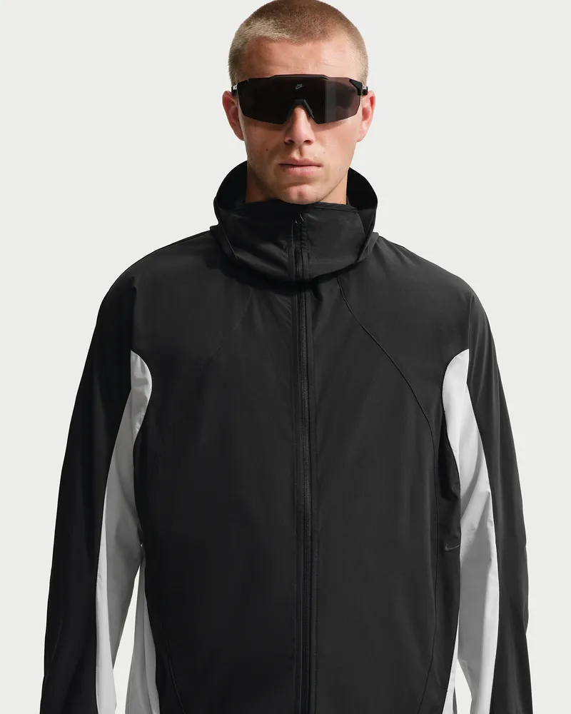 Nike Tech Helios Dri-FIT Longsleeve Shell (Herren) - Schwarz Schwarz