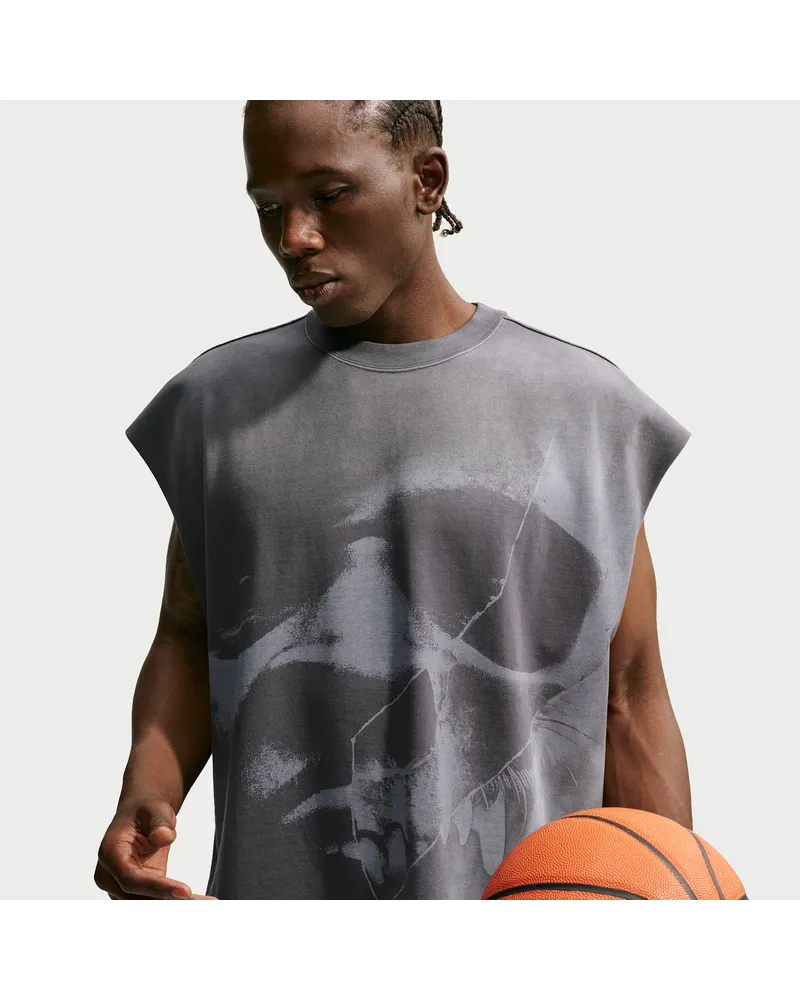 Nike Ja Standard Issue ärmelloses Dri-FIT Basketballoberteil für Herren - Schwarz Schwarz