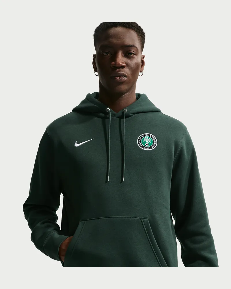 Nike Nigeria Club  Fußball-Hoodie für Herren - Grün Grün