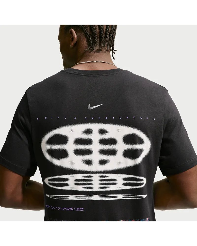 Nike T-Shirt (Herren) - Schwarz Schwarz