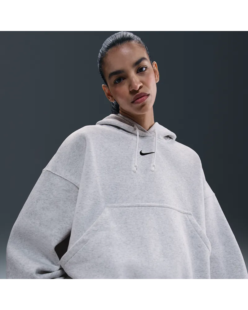 Nike Sportswear Phoenix Fleece überextragroßer Hoodie für Damen - Braun Braun