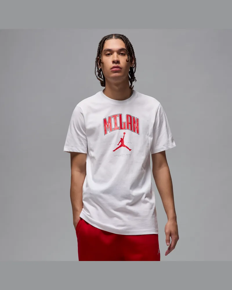 Jordan Mailand T-Shirt (Herren) - Weiß Weiß