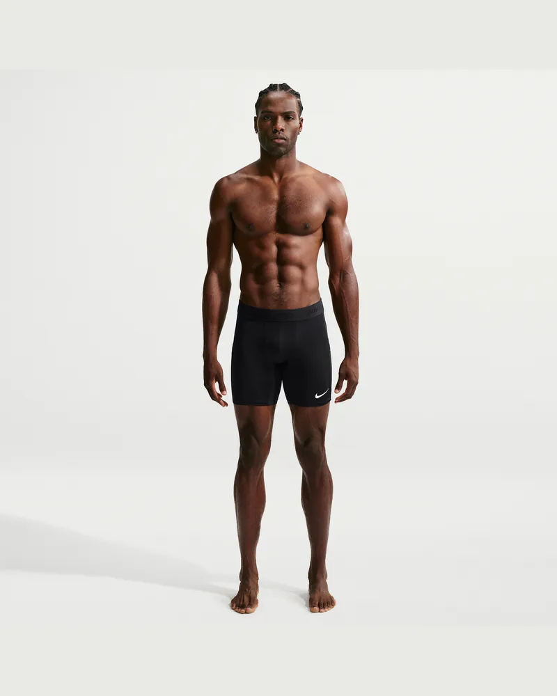 Nike Pro Dri-FIT Fitnessshorts für Herren - Schwarz Schwarz