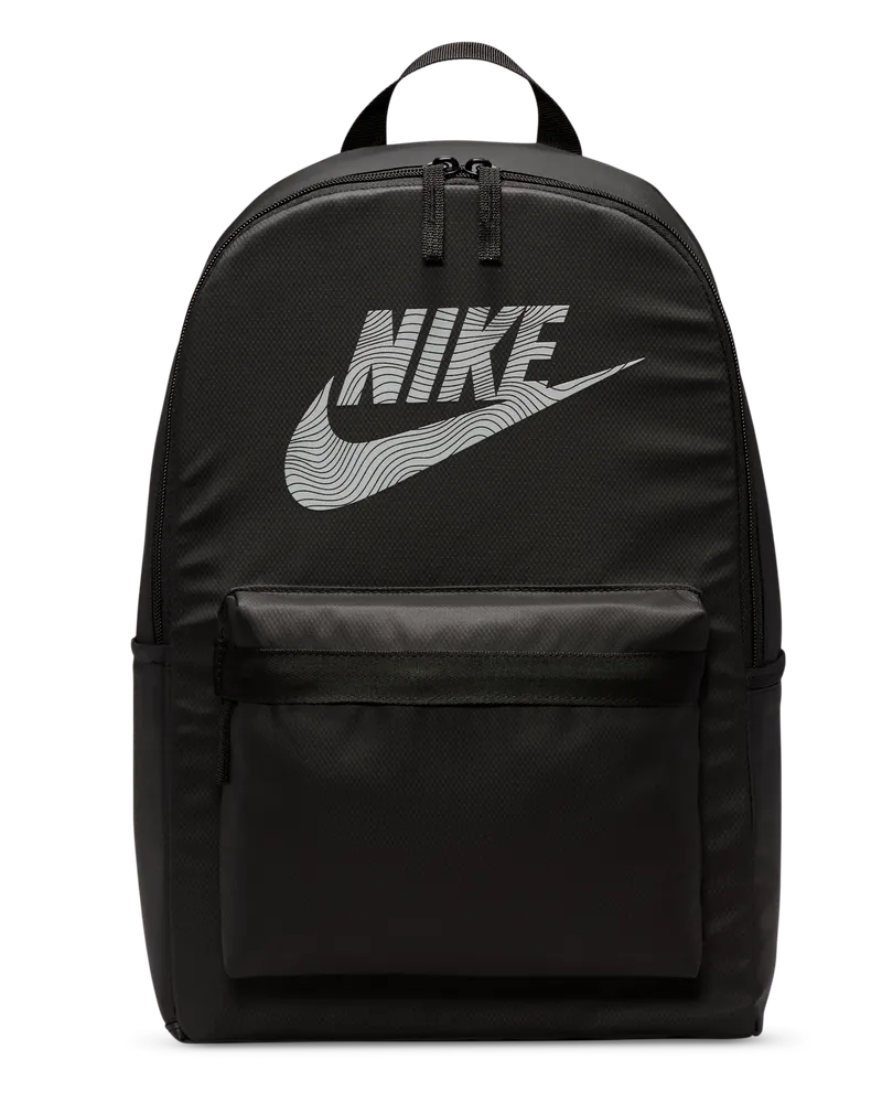 Nike Heritage Rucksack (25 l) - Schwarz Schwarz
