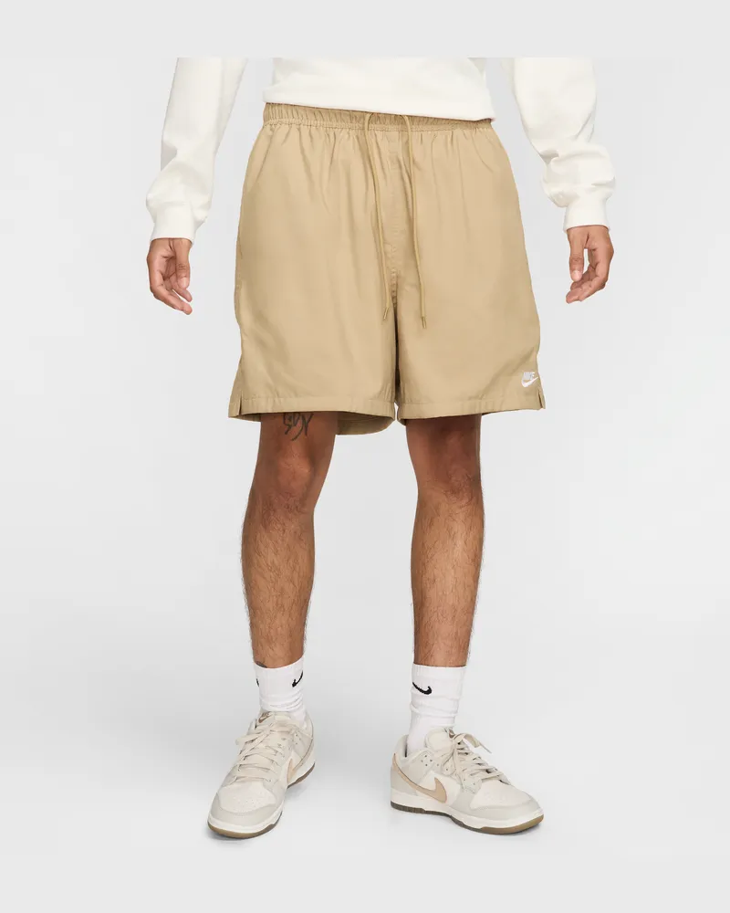 Nike Club Flow-Webshorts für Herren - Braun Braun