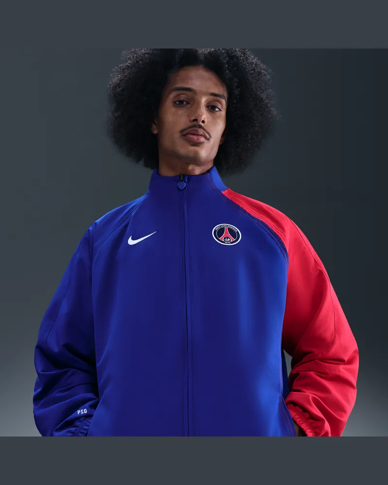 Nike Paris Saint-Germain 2004 Total 90 Neuauflage  Replika-Fußball-Trainingsjacke (Herren) - Blau Blau