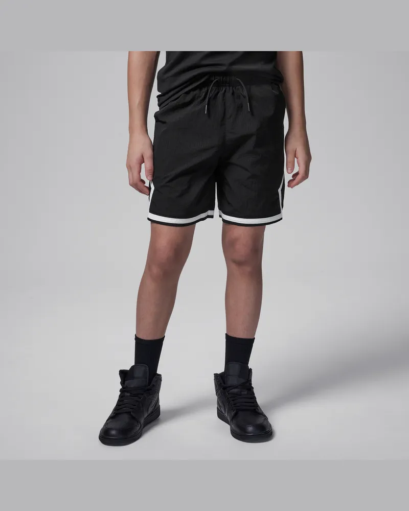 Jordan Poolside Diamond Webshorts (ältere Kinder) - Schwarz Schwarz