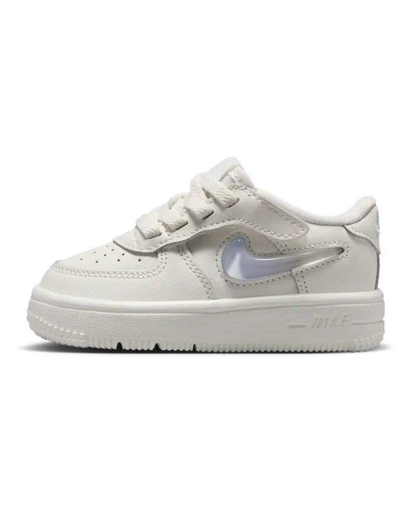 Nike Force 1 Low EasyOn Schuh (Babys/Kleinkinder) - Weiß Weiß