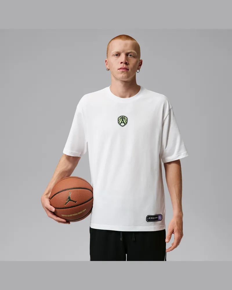 Jordan Sport Quai 54 Dri-FIT T-Shirt (Herren) - Weiß Weiß