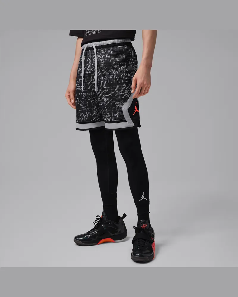 Nike Tatum Sport Dri-FIT Diamond Basketballshorts (Herren) - Schwarz Schwarz