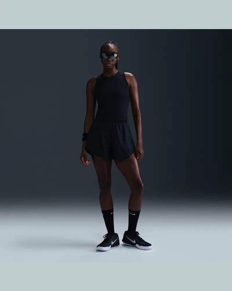 Nike Court Ace Advantage Dri-FIT Tennisshorts (Damen) - Schwarz Schwarz