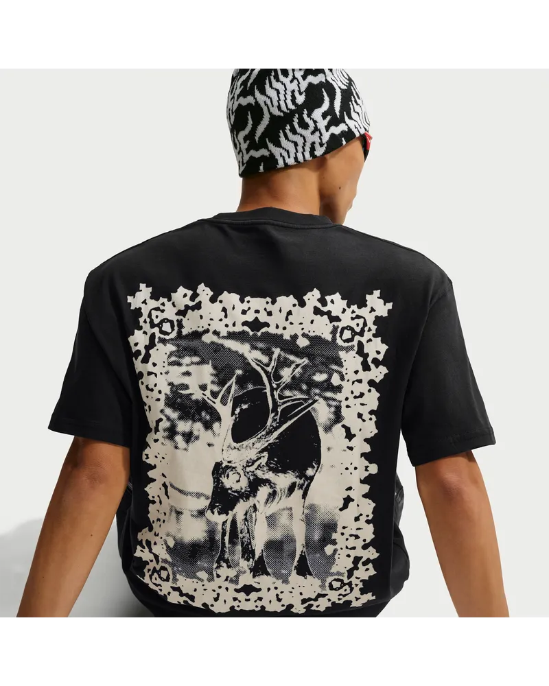 Nike T-Shirt mit weitem Schnitt (Herren) - Schwarz Schwarz