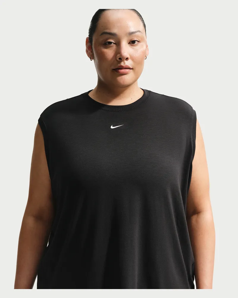 Nike One Relaxed Dri-FIT Tanktop für Damen - Schwarz Schwarz