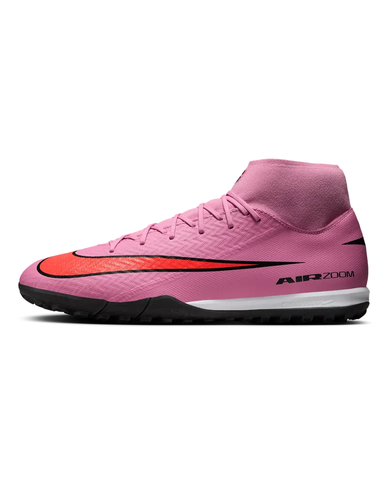 Nike Mercurial Superfly 10 Academy TF High-Top Fußballschuhe - Pink Pink