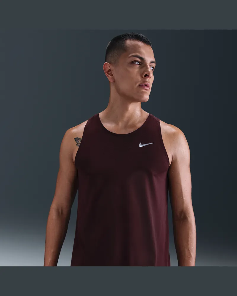 Nike Stride Dri-FIT ADV Lauf-Tanktop (Herren) - Rot Rot